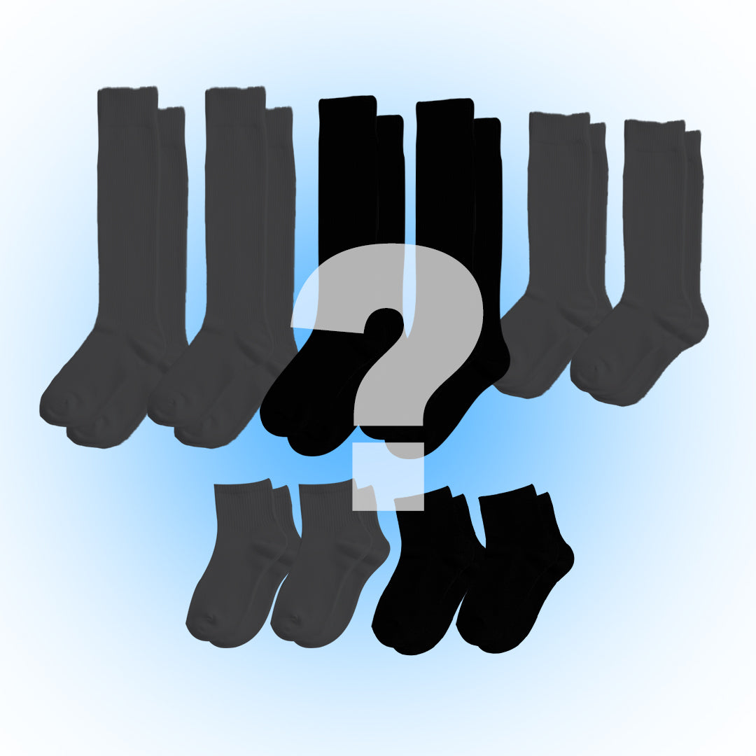 10-Pack Mystery Extra-Stretch Sock Bundle