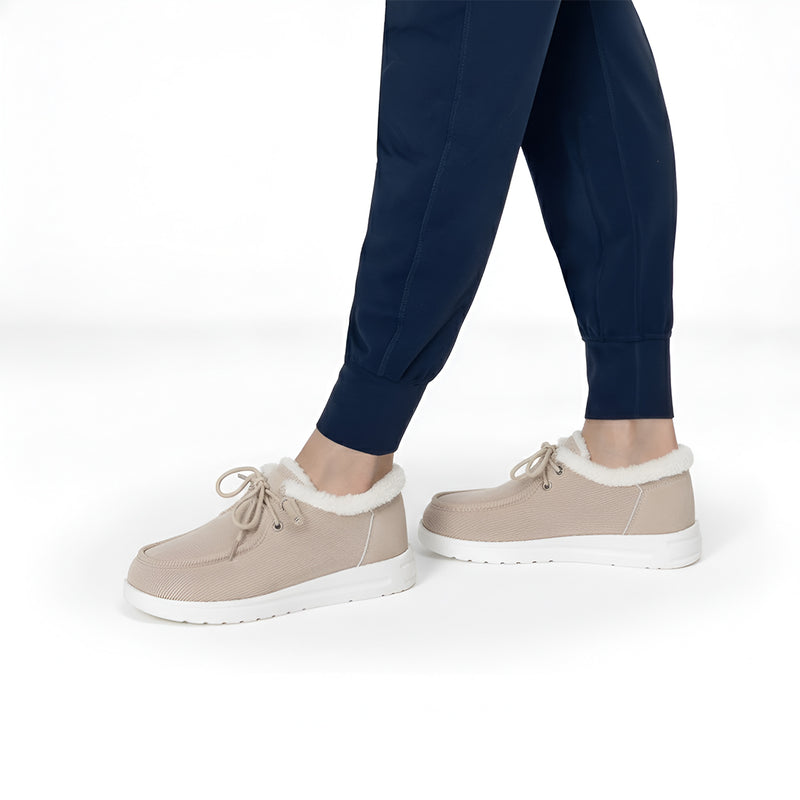 Chaussures classiques chaudes et confortables PERRY - Beige
