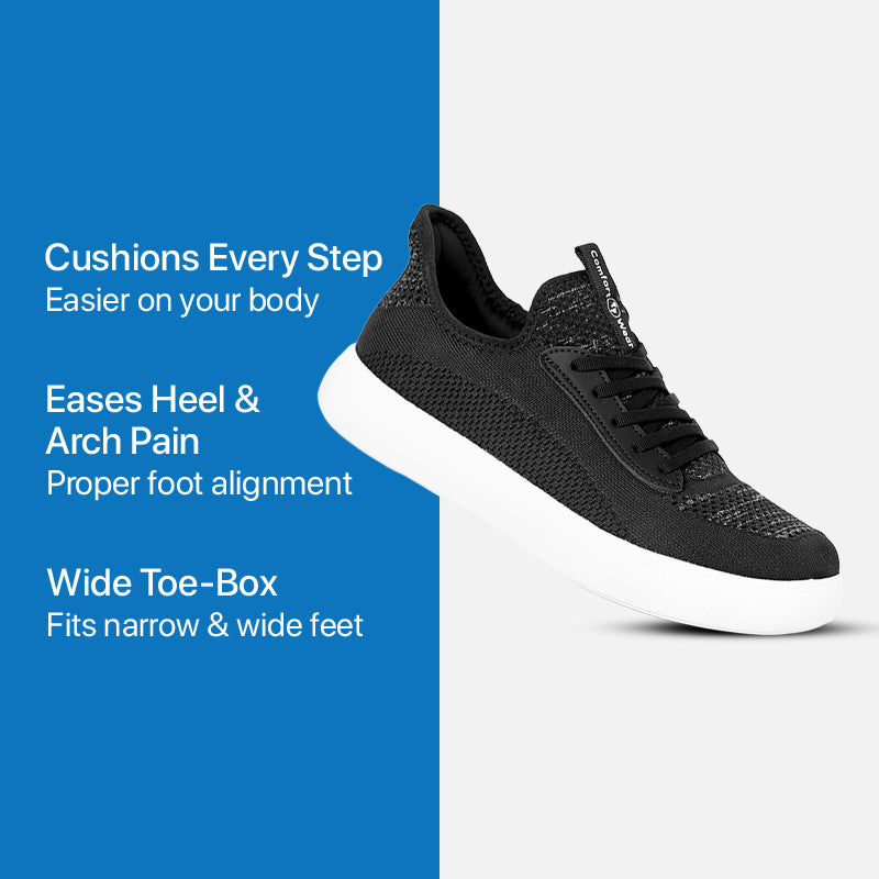 Daily Slip-On Shoes - Black