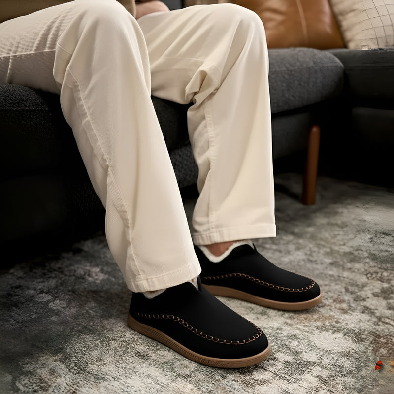 Atom Cloud Slippers - Black