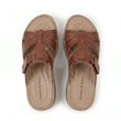 Ortho Roman Cushion Sandals - Brown
