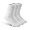 3-Pack Cushioned Socks (White)