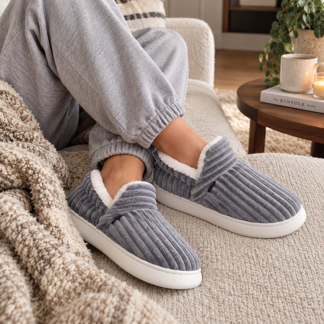 Cloog Cloud Slippers - Grey