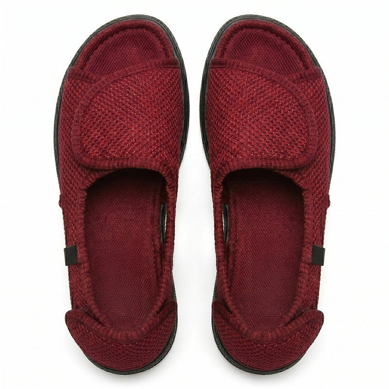 Chelsea Wide Feet Sandals - Red