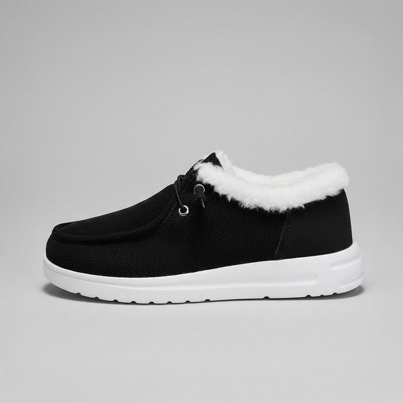 Chaussures classiques chaudes et confortables PERRY - Noir