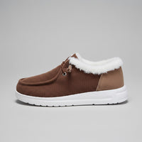 Chaussures classiques chaudes et confortables PERRY - Marron