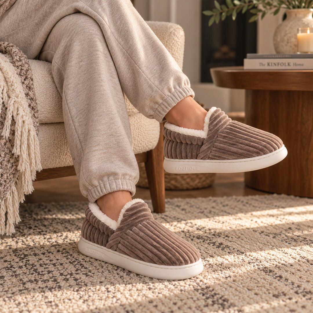 Cloog Cloud Slippers - Brown