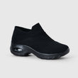 Breathable No - Tie Stretch Shoes - Black - ComfortWear
