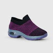 Breathable No - Tie Stretch Shoes - Purple - ComfortWear