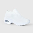 Breathable No - Tie Stretch Shoes - White - ComfortWear
