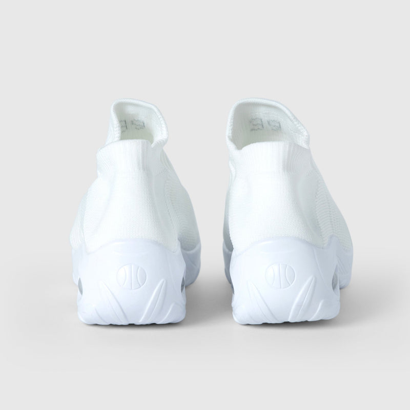 Breathable No - Tie Stretch Shoes - White - ComfortWear