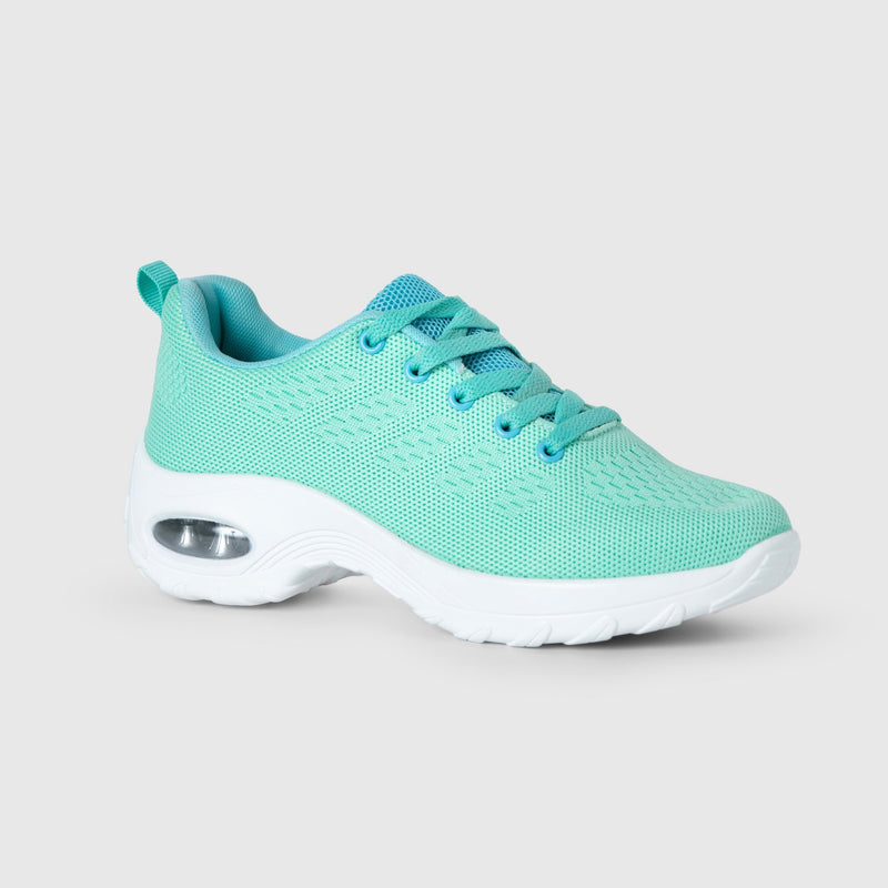 Energy Max Stretch Shoes - Aqua Teal - ComfortWear