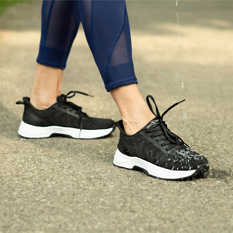 Flow Hands - Free Shoes - Black White - ComfortWear