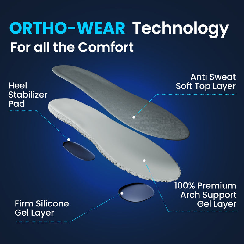 Ortho Arch Gel Insoles - ComfortWear