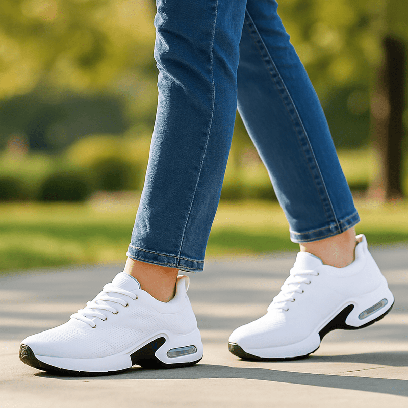 Ortho Cushion Go - Running Shoes - White - ComfortWear