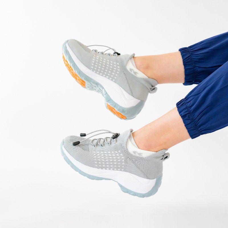 Ortho Stretch Cushion Shoes - Arctic White - ComfortWear