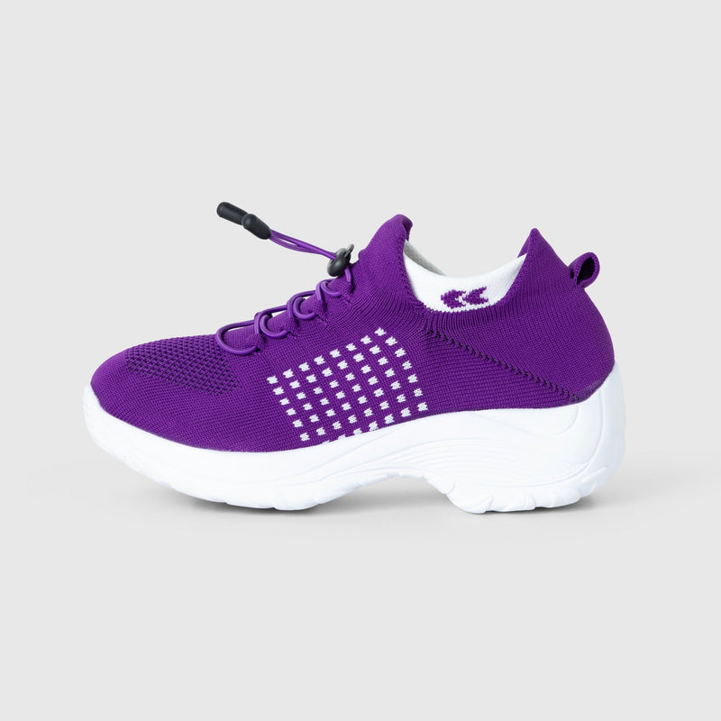 Ortho Stretch Cushion Shoes - Fuchsia Purple - ComfortWear