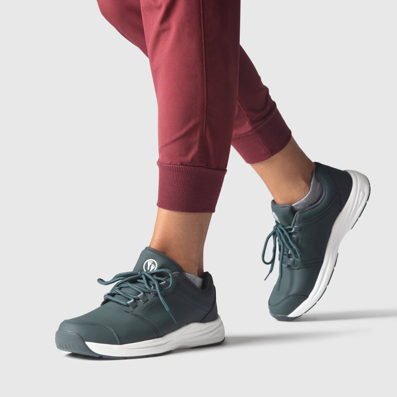 Stride Cushion Shoes - Dark Grey - ComfortWear