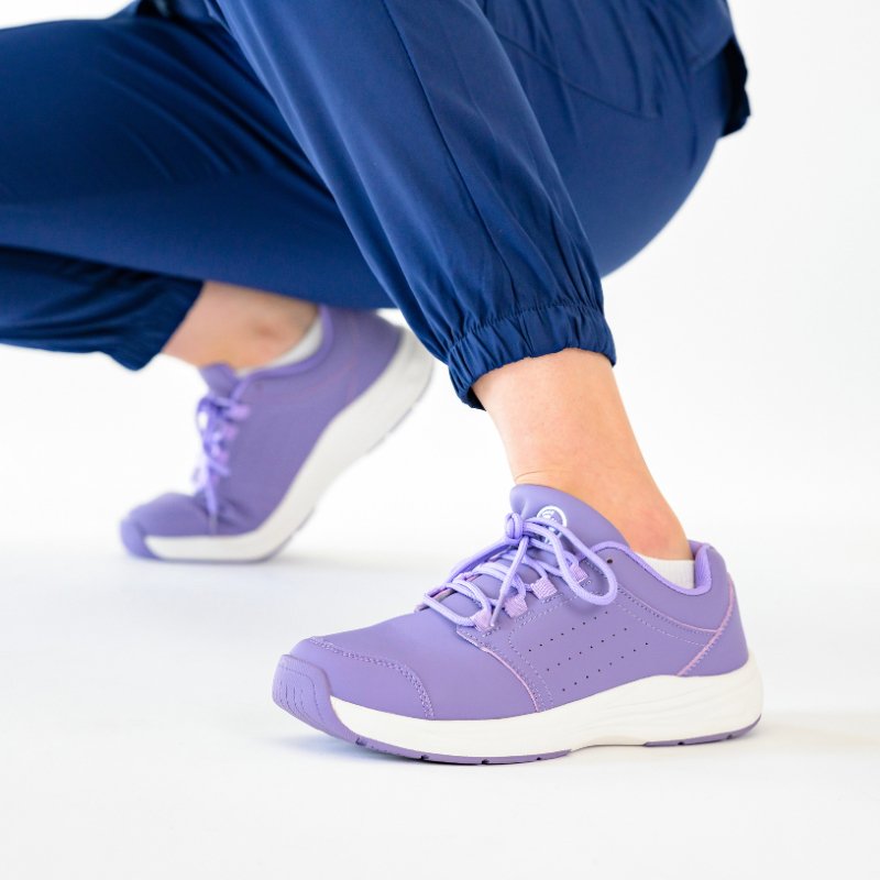 Stride Cushion Shoes - Lavender - ComfortWear