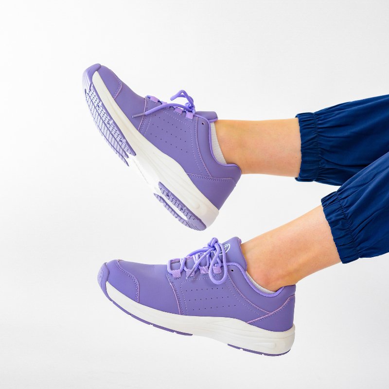 Stride Cushion Shoes - Lavender - ComfortWear