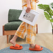 Heel Support Cushion Slides - Orange - ComfortWear Store