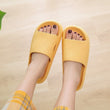 Heel Support Cushion Slides - Yellow - ComfortWear Store