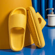 Heel Support Cushion Slides - Yellow - ComfortWear Store