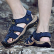 Men's High-Altitude Ortho Heel Strap Sandals - Blue - ComfortWear Store