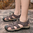 Men's High-Altitude Ortho Heel Strap Sandals - Coffee - ComfortWear Store