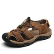 Men's High-Altitude Ortho Heel Strap Sandals - Espresso - ComfortWear Store