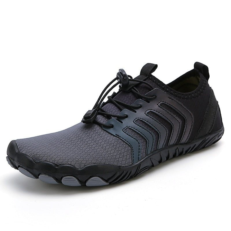 Midnight Black Trail V-Runner Pro - Universal Non-Slip Barefoot Shoes - ComfortWear Store
