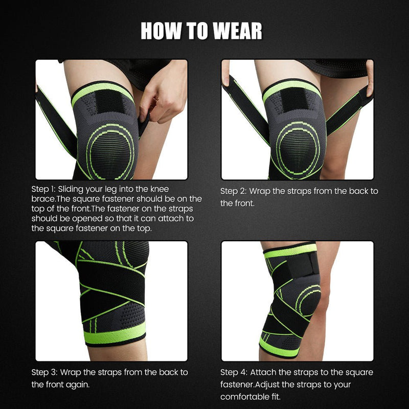 Ortho Knee Sleeve with Knee Wrap - ComfortWear