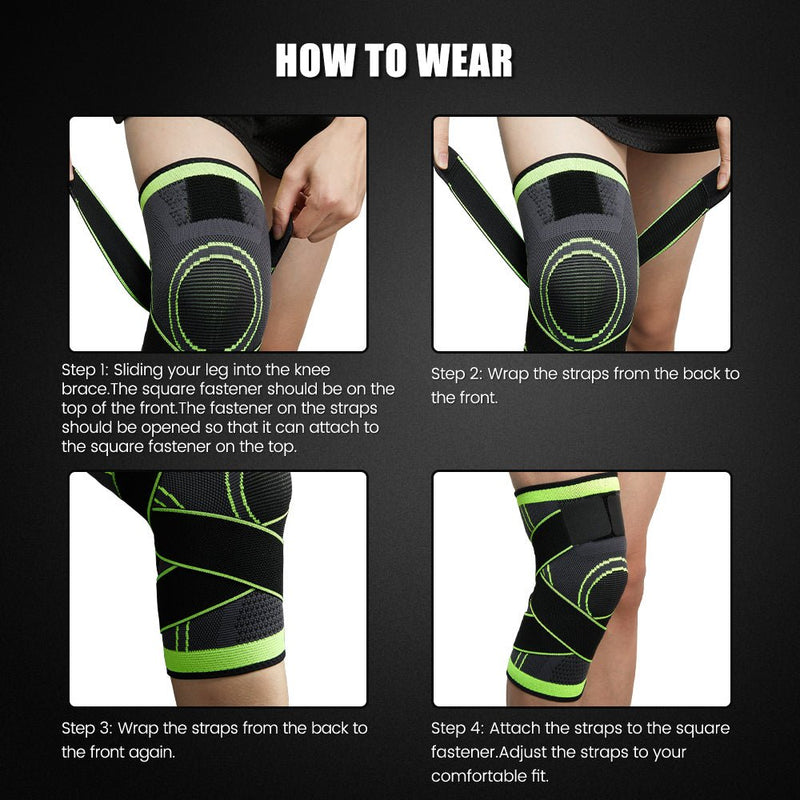 Ortho Knee Sleeve with Knee Wrap - ComfortWear