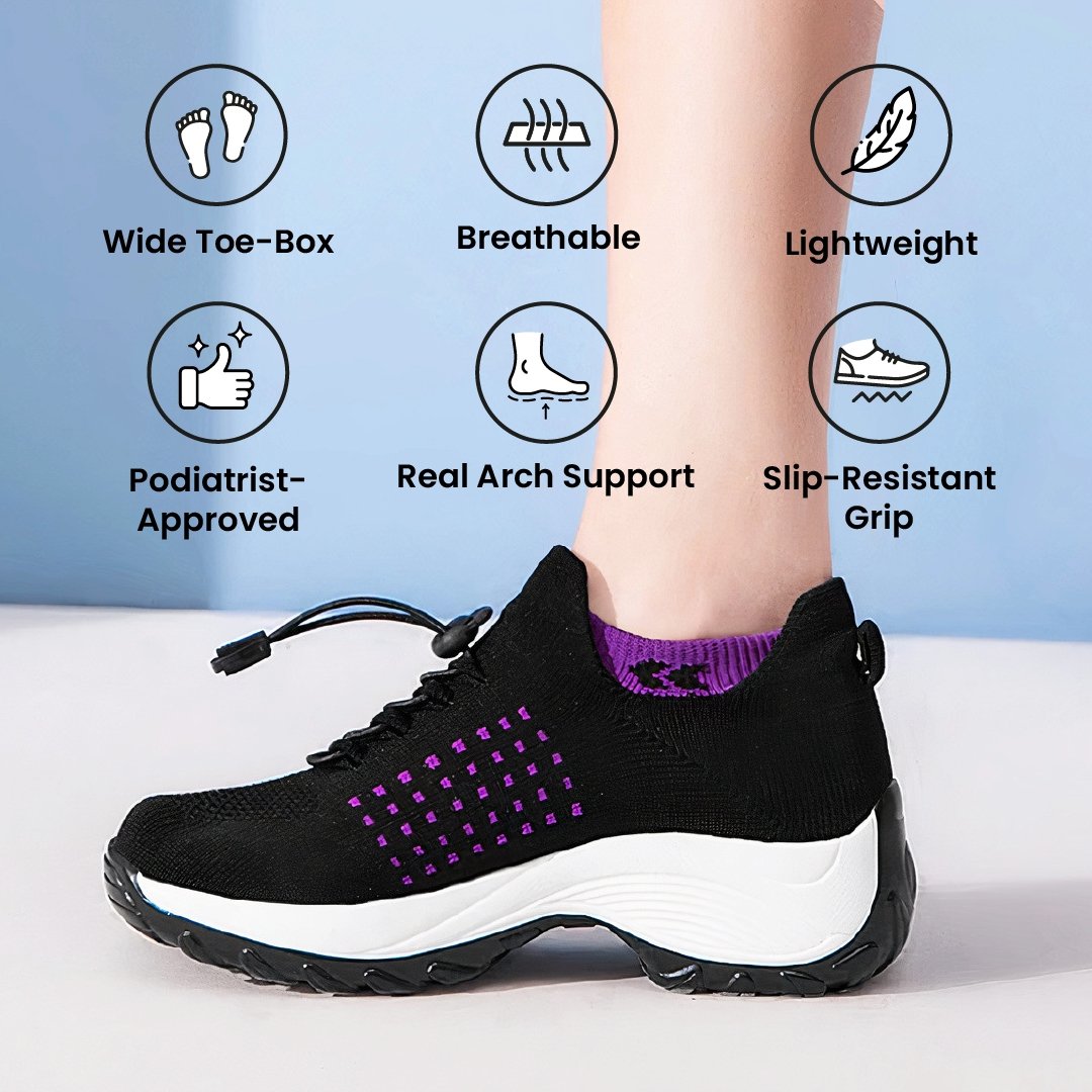 Ortho Stretch Cushion Shoes - Foot Pain Relief - ComfortWear Store