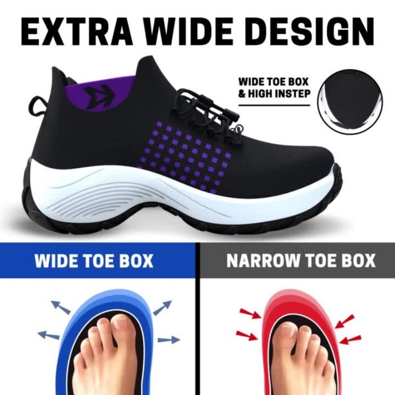 Ortho Stretch Cushion Shoes - Foot Pain Relief - ComfortWear Store