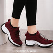 Ortho Stretch Cushion Shoes - Red - ComfortWear
