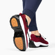 Ortho Stretch Cushion Shoes - Red - ComfortWear Store