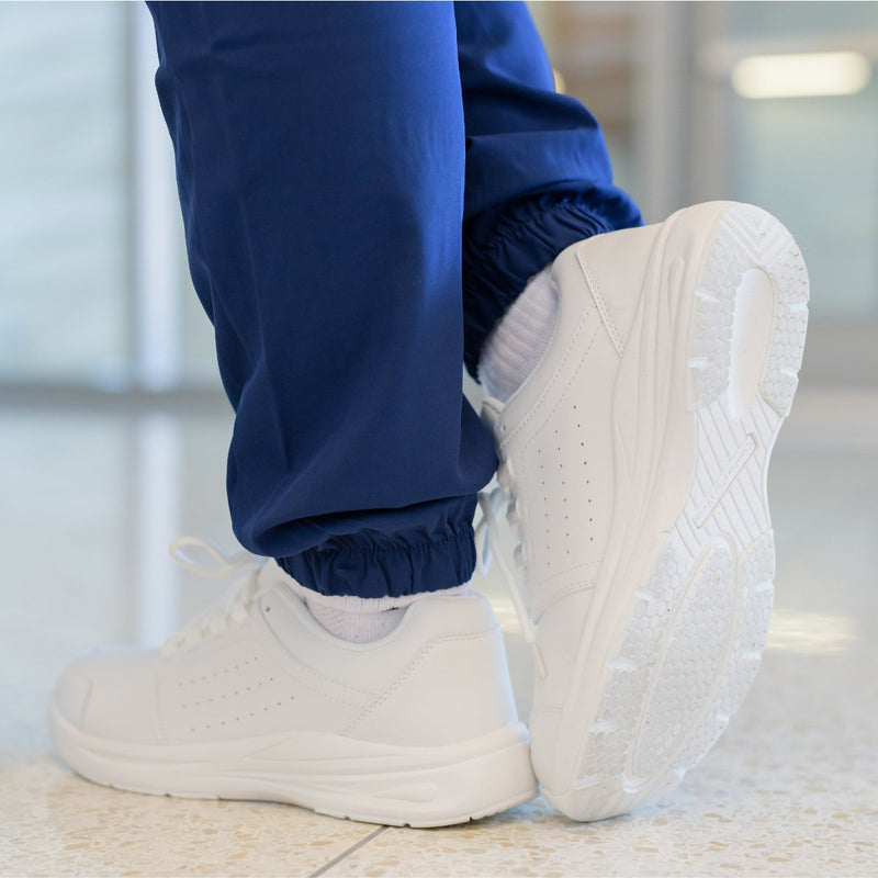 Stride Cushion Shoes - White - ComfortWear