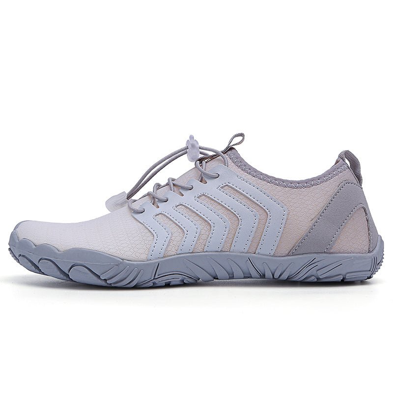 White Gray Trail V-Runner Pro - Universal Non-Slip Barefoot Shoes - ComfortWear Store